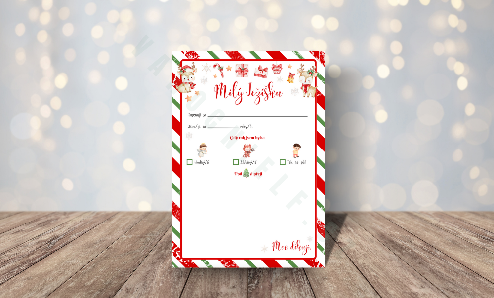 Balíček elfích tiskovin - tradiční