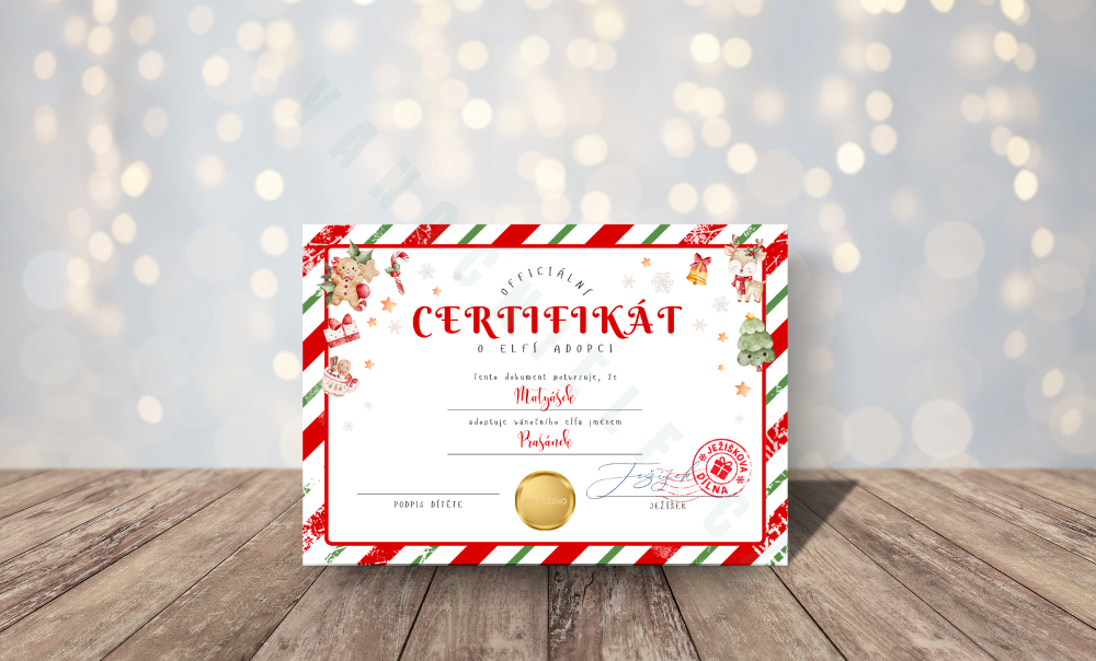 Balíček elfích tiskovin - tradiční